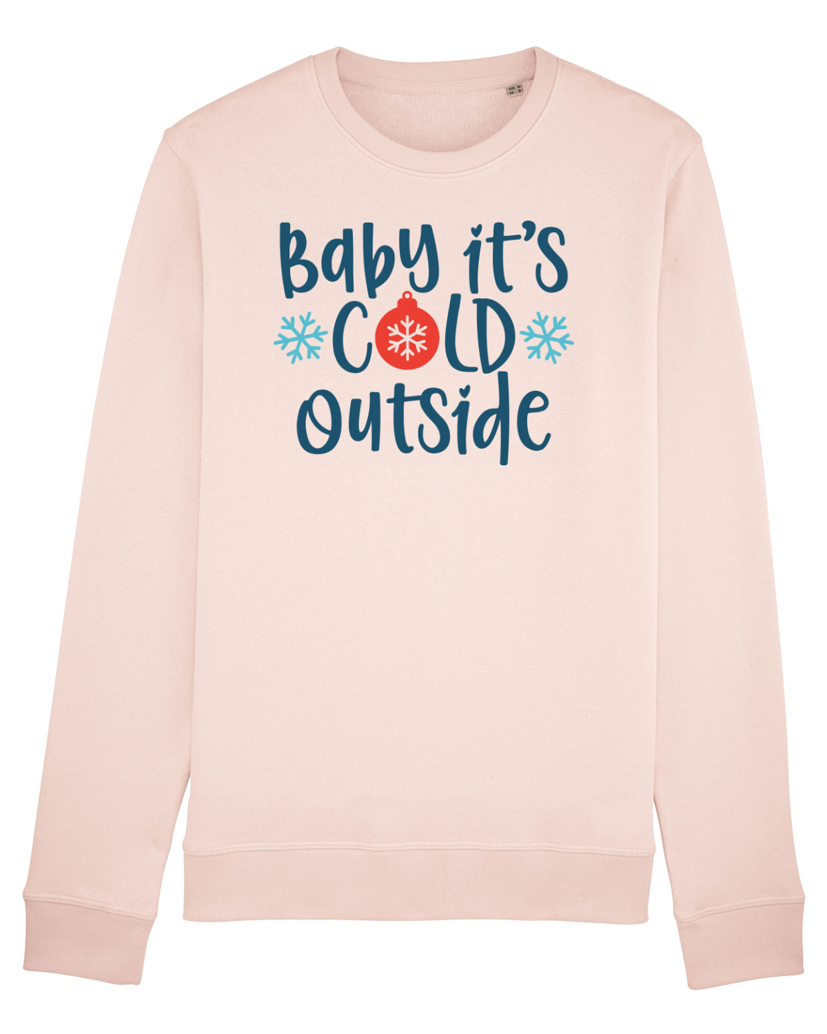 Bluză mânecă lungă Unisex Rise Candy Pink