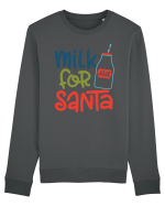 Milk for Santa Bluză mânecă lungă Unisex Rise