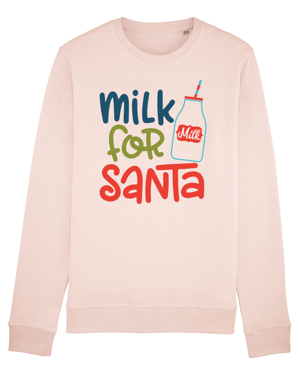 Bluză mânecă lungă Unisex Rise Candy Pink