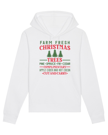 Farm Fresh Xmas Trees White