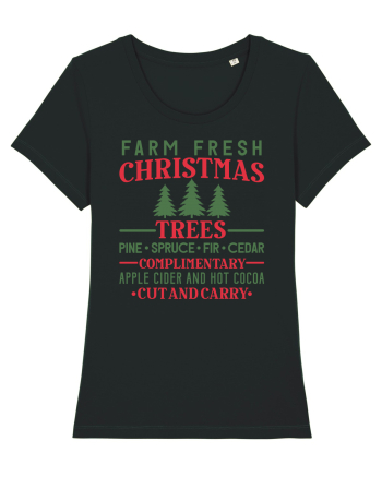Farm Fresh Xmas Trees Black