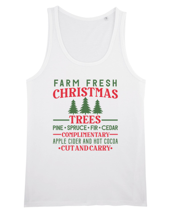 Farm Fresh Xmas Trees White