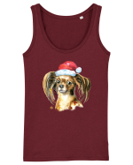 Cute Dog Santa Hat Maiou Damă Dreamer