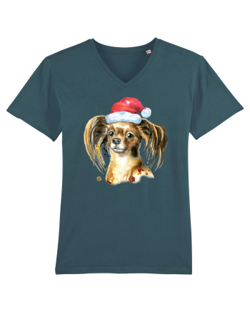 Cute Dog Santa Hat Stargazer