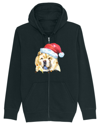 Chow Chow Santa Black