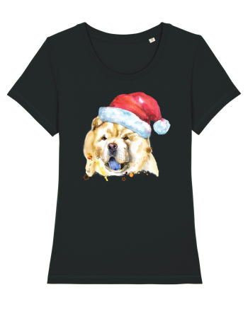 Chow Chow Santa Black