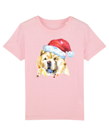 Chow Chow Santa Cotton Pink