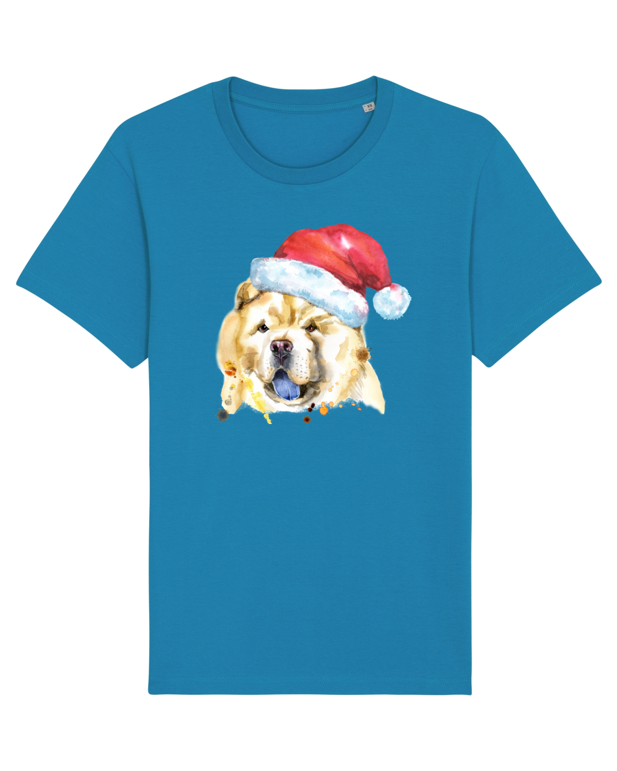 Tricou mânecă scurtă Unisex Rocker Azur