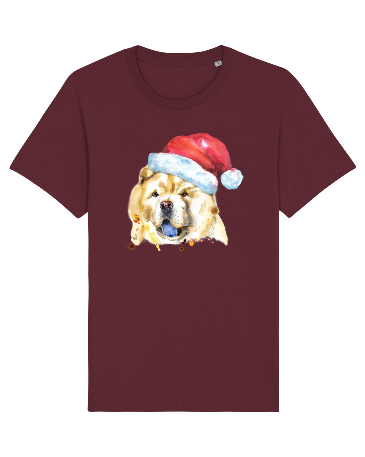 Tricou mânecă scurtă Unisex Rocker Burgundy