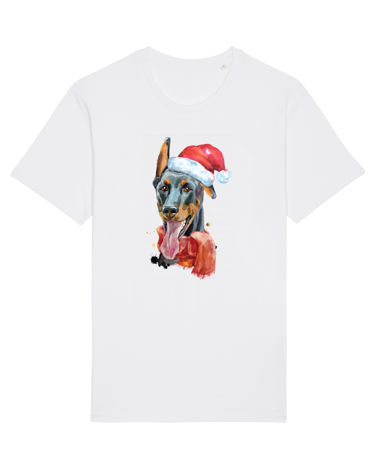 Tricou mânecă scurtă Unisex Rocker White
