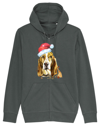 Droopy Dog Santa Hat Anthracite