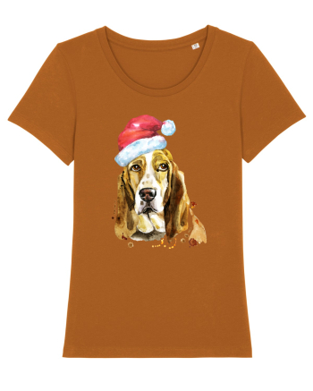 Droopy Dog Santa Hat Roasted Orange