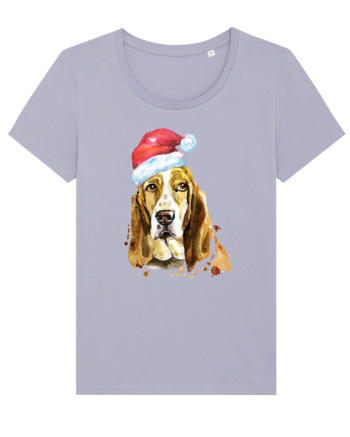 Droopy Dog Santa Hat Lavender