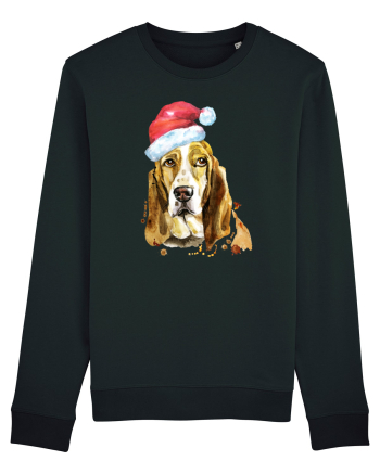 Droopy Dog Santa Hat Black