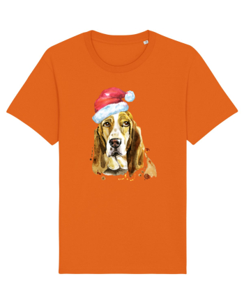 Droopy Dog Santa Hat Bright Orange