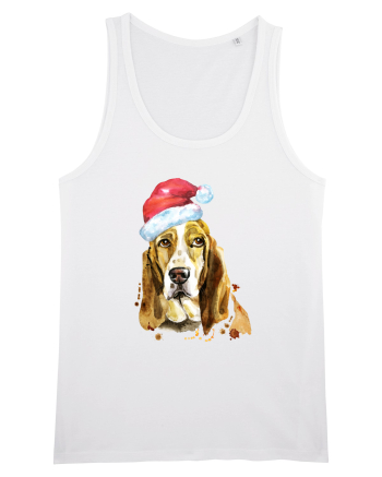 Droopy Dog Santa Hat White