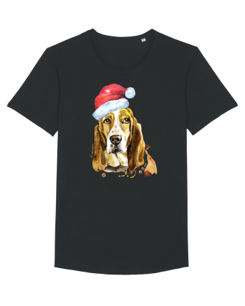 Droopy Dog Santa Hat Black