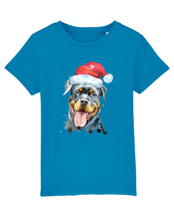 Rottweiler Santa Hat Azur