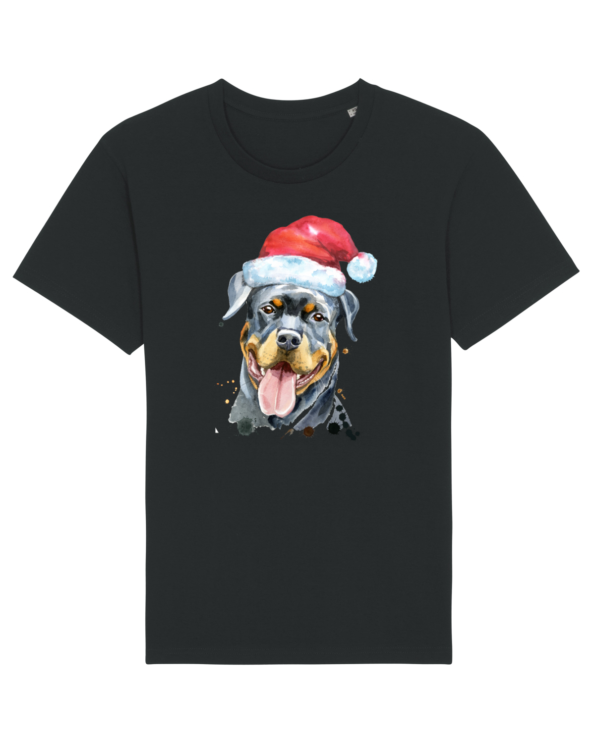 Tricou mânecă scurtă Unisex Rocker Black
