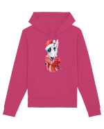 Bullterrier Santa Hat Hanorac Unisex Drummer