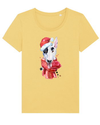 Bullterrier Santa Hat Jojoba