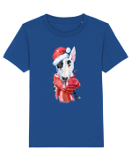 Bullterrier Santa Hat Tricou mânecă scurtă  Copii Mini Creator