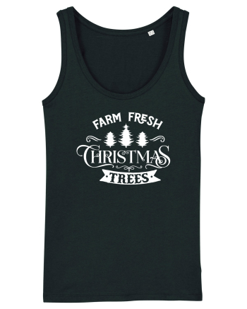 Farm Fresh Trees White Black