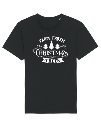 Farm Fresh Trees White Black