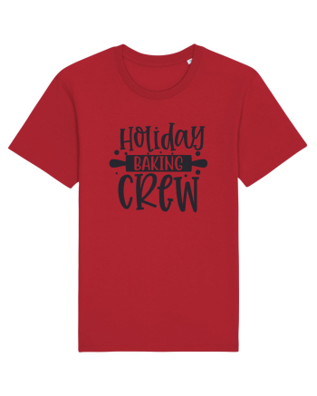 Holiday Baking Crew Black Red
