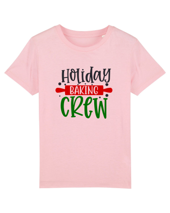 Holiday Baking Crew Colored Cotton Pink