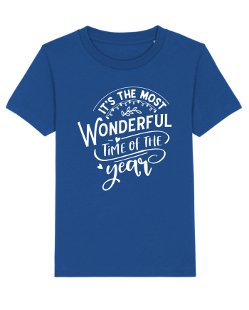 Its the most wonderful time White Majorelle Blue