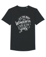 Its the most wonderful time White Tricou mânecă scurtă guler larg Bărbat Skater