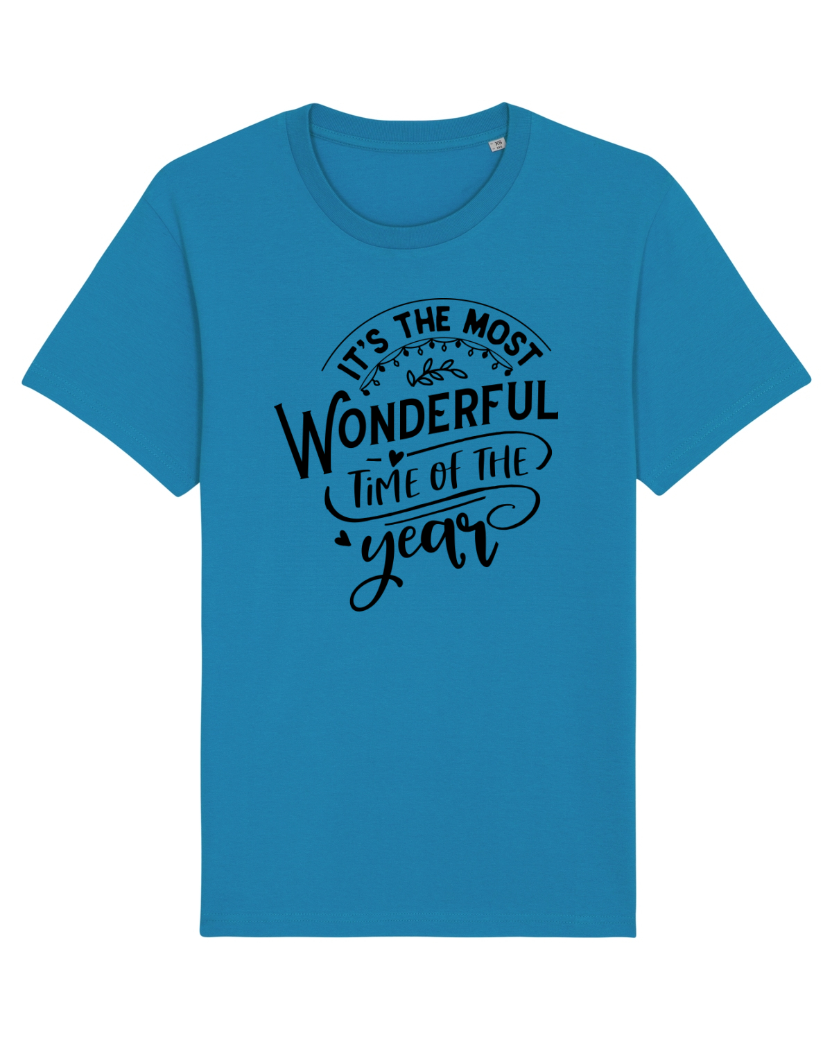 Tricou mânecă scurtă Unisex Rocker Azur