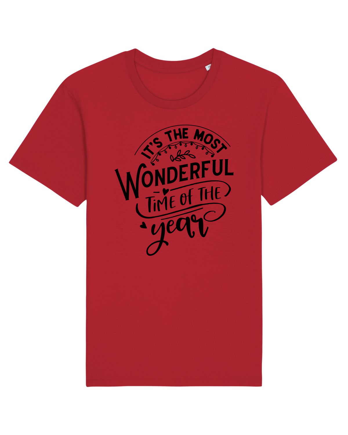 Tricou mânecă scurtă Unisex Rocker Red