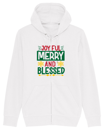 Joyful Merry and Blessed White