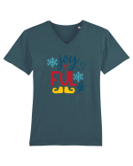 Joyful Love Tricou mânecă scurtă guler V Bărbat Presenter