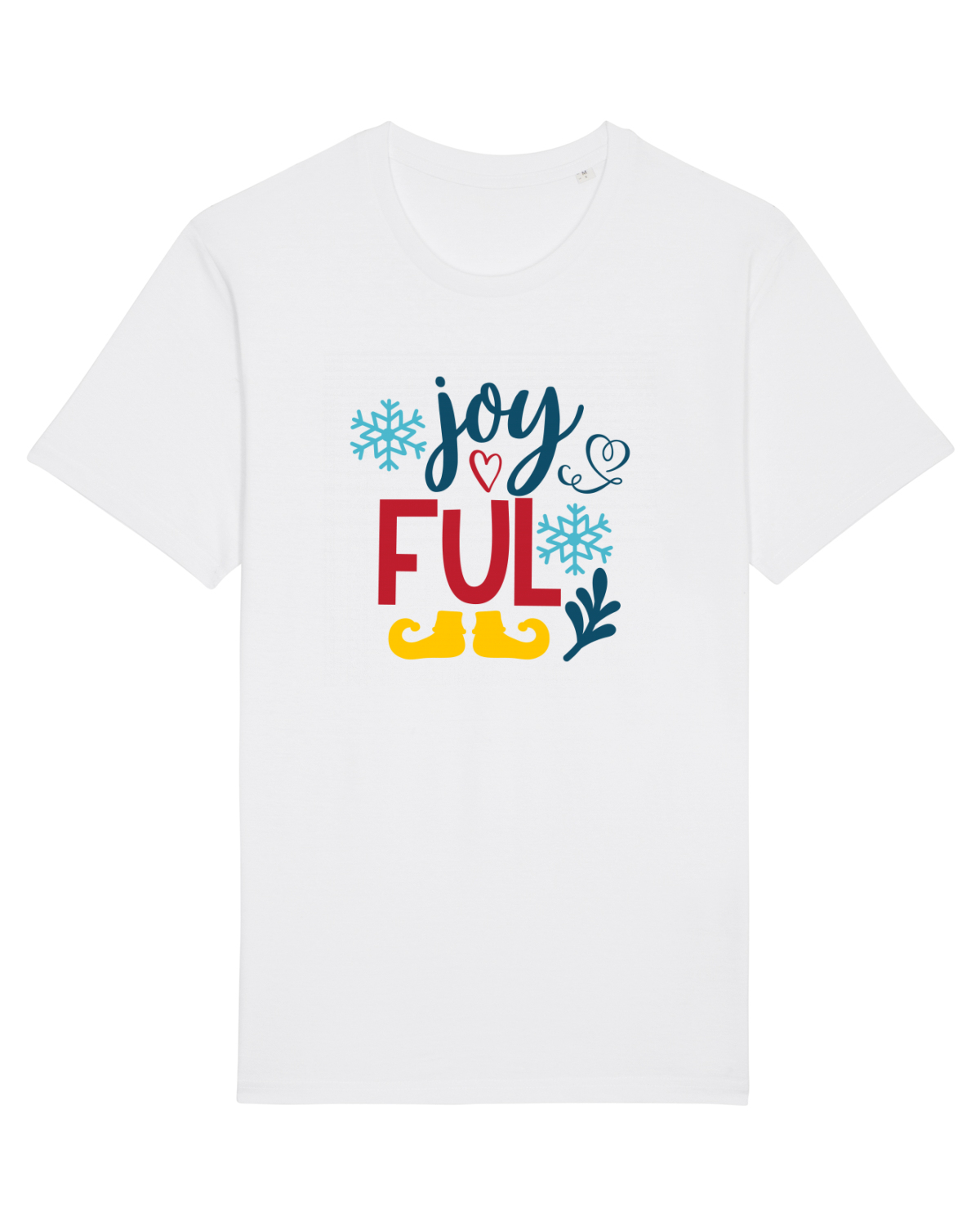 Tricou mânecă scurtă Unisex Rocker White