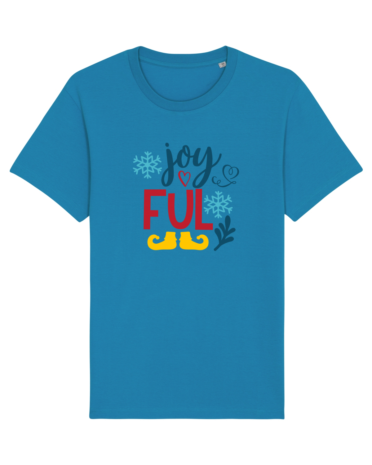 Tricou mânecă scurtă Unisex Rocker Azur
