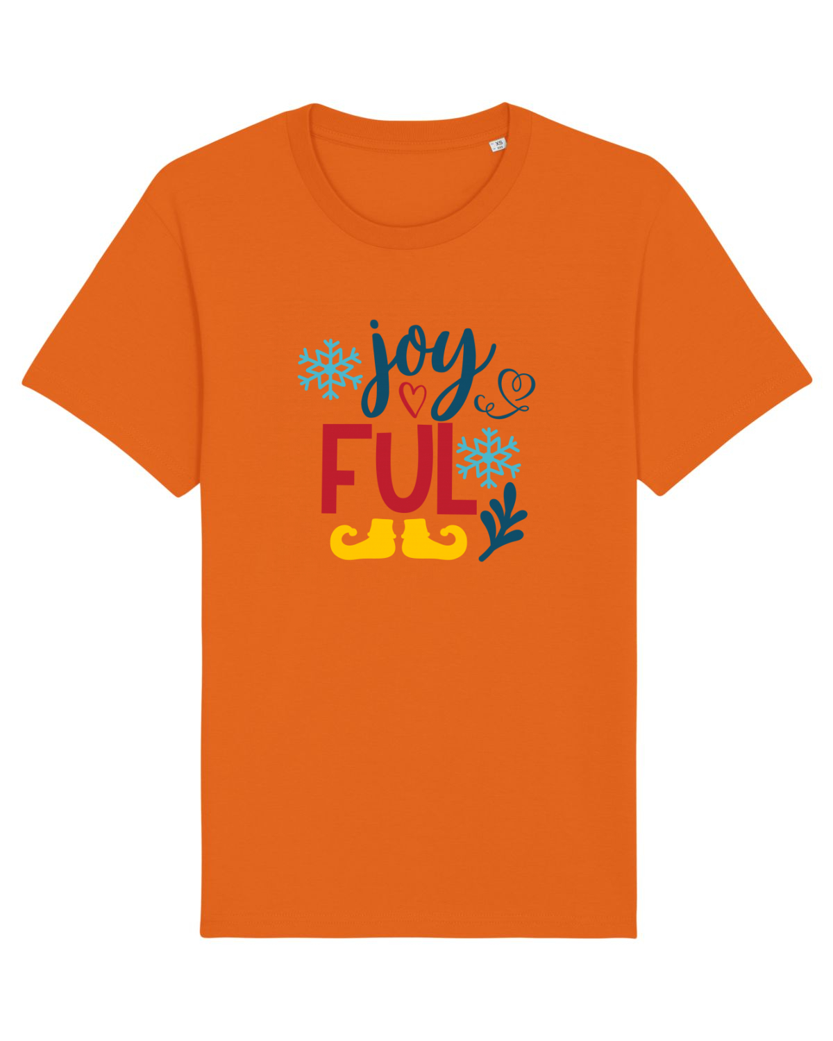 Tricou mânecă scurtă Unisex Rocker Bright Orange