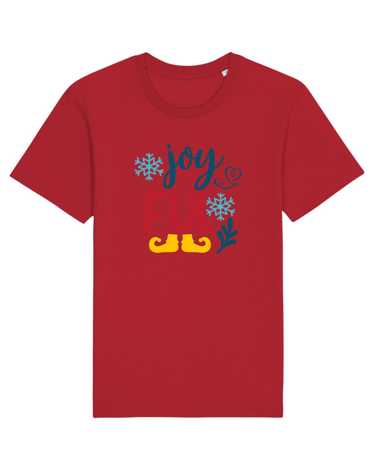 Tricou mânecă scurtă Unisex Rocker Red