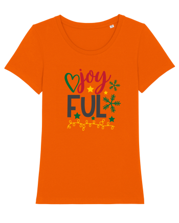 Joyful Black Green Bright Orange