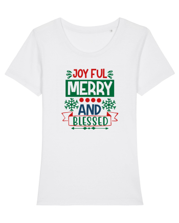 Joyful And Merry White