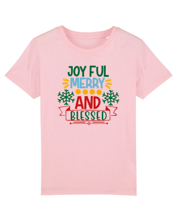Joyful And Merry 2 Cotton Pink