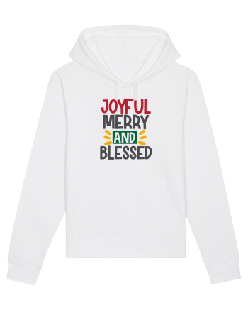 Joyful And Merry 3 White