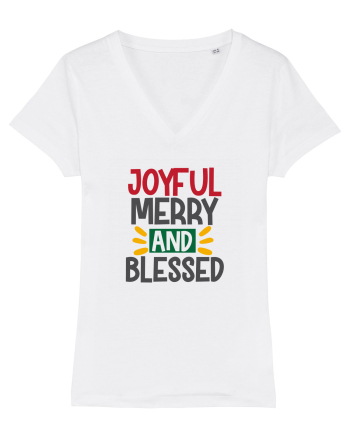Joyful And Merry 3 White