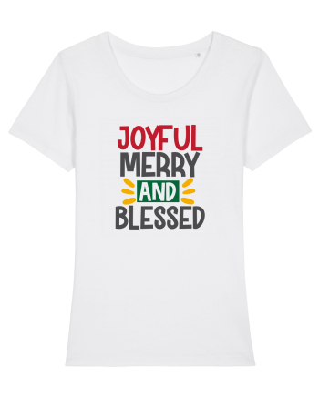 Joyful And Merry 3 White