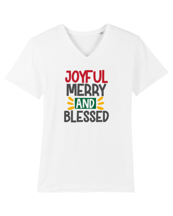 Joyful And Merry 3 White