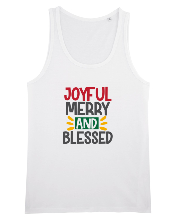 Joyful And Merry 3 White