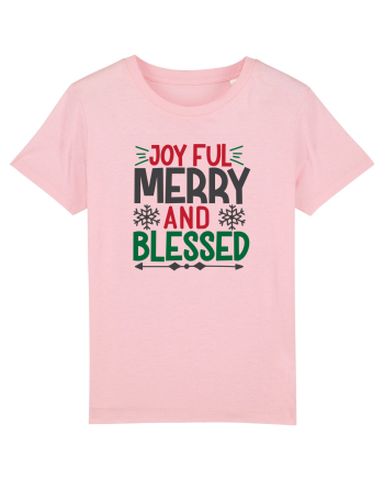 Joyful And Merry 4 Cotton Pink