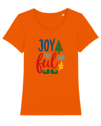 Joyful Feet Green Bright Orange